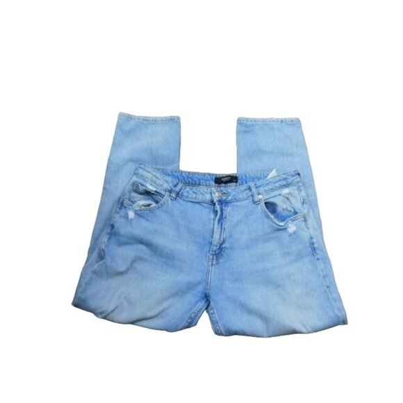 Reserved Denim Size 42 Euro /12 Ripped Distressed Denim Jeans - Picture 2 of 3